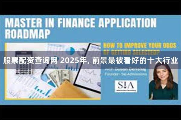 股票配资查询网 2025年, 前景最被看好的十大行业