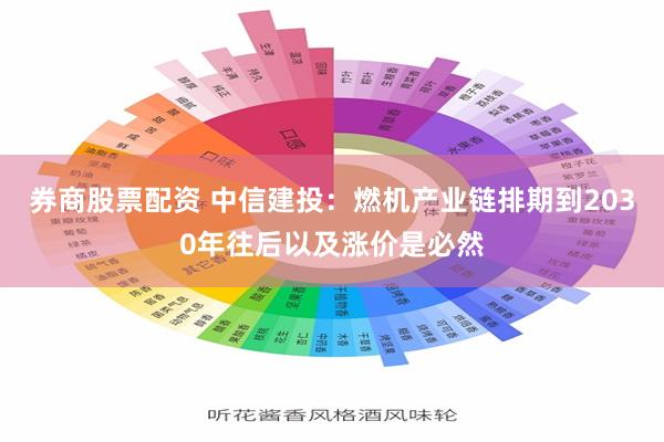 券商股票配资 中信建投：燃机产业链排期到2030年往后以及涨价是必然