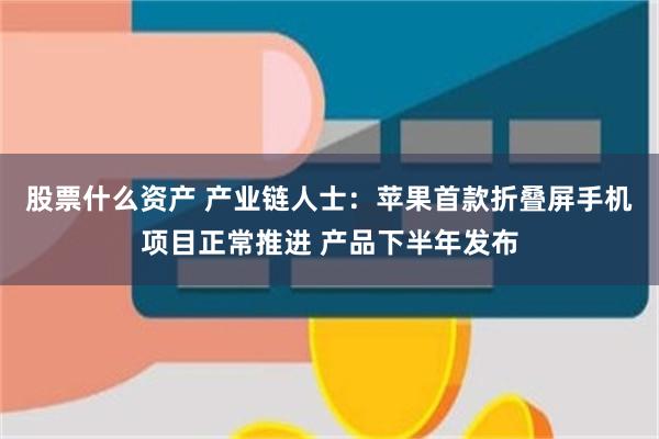 股票什么资产 产业链人士：苹果首款折叠屏手机项目正常推进 产品下半年发布