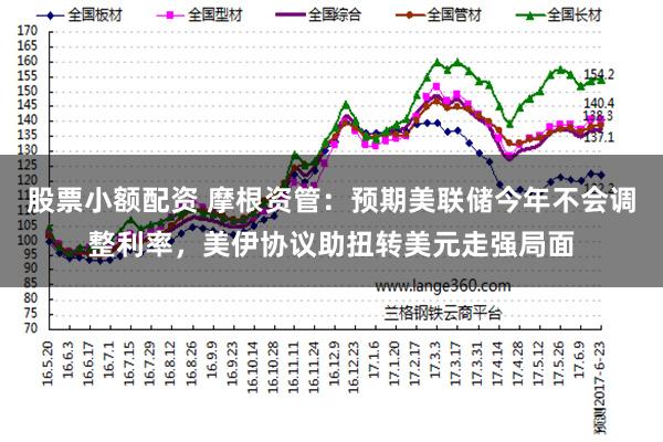 股票小额配资 摩根资管：预期美联储今年不会调整利率，美伊协议助扭转美元走强局面