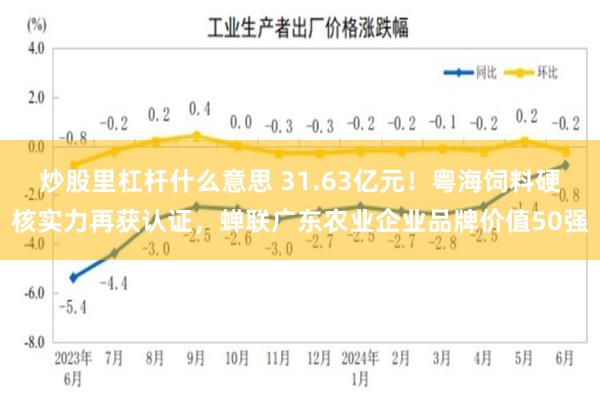 炒股里杠杆什么意思 31.63亿元！粤海饲料硬核实力再获认证，蝉联广东农业企业品牌价值50强