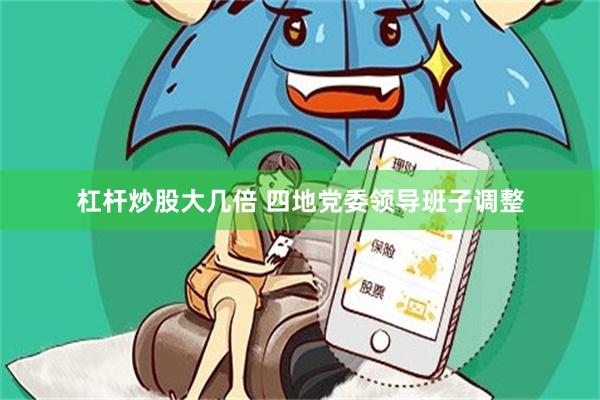 杠杆炒股大几倍 四地党委领导班子调整