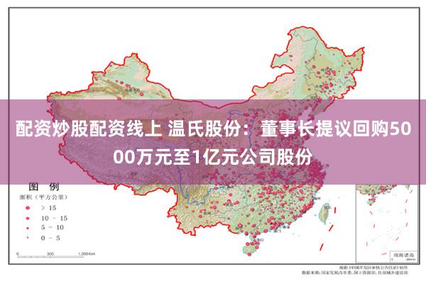 配资炒股配资线上 温氏股份：董事长提议回购5000万元至1亿元公司股份
